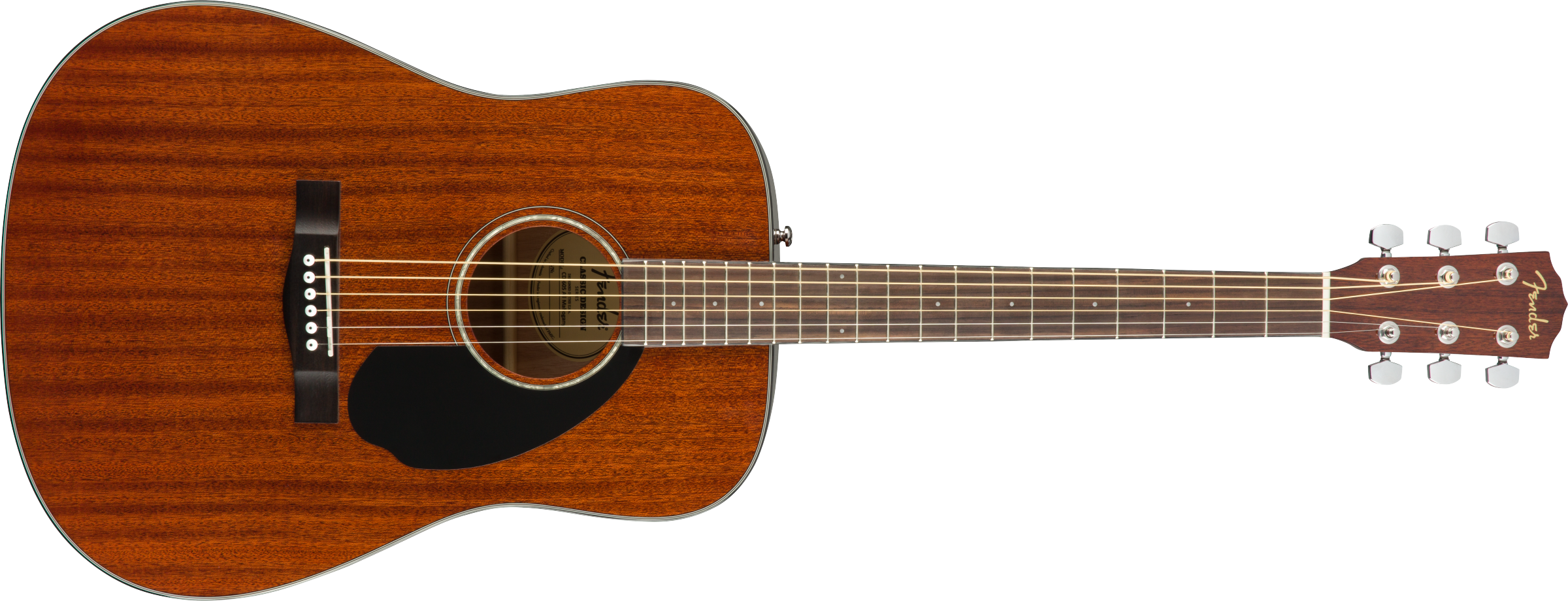 Fender FSR CD-60 Dreadnought All Mahogany Natural-