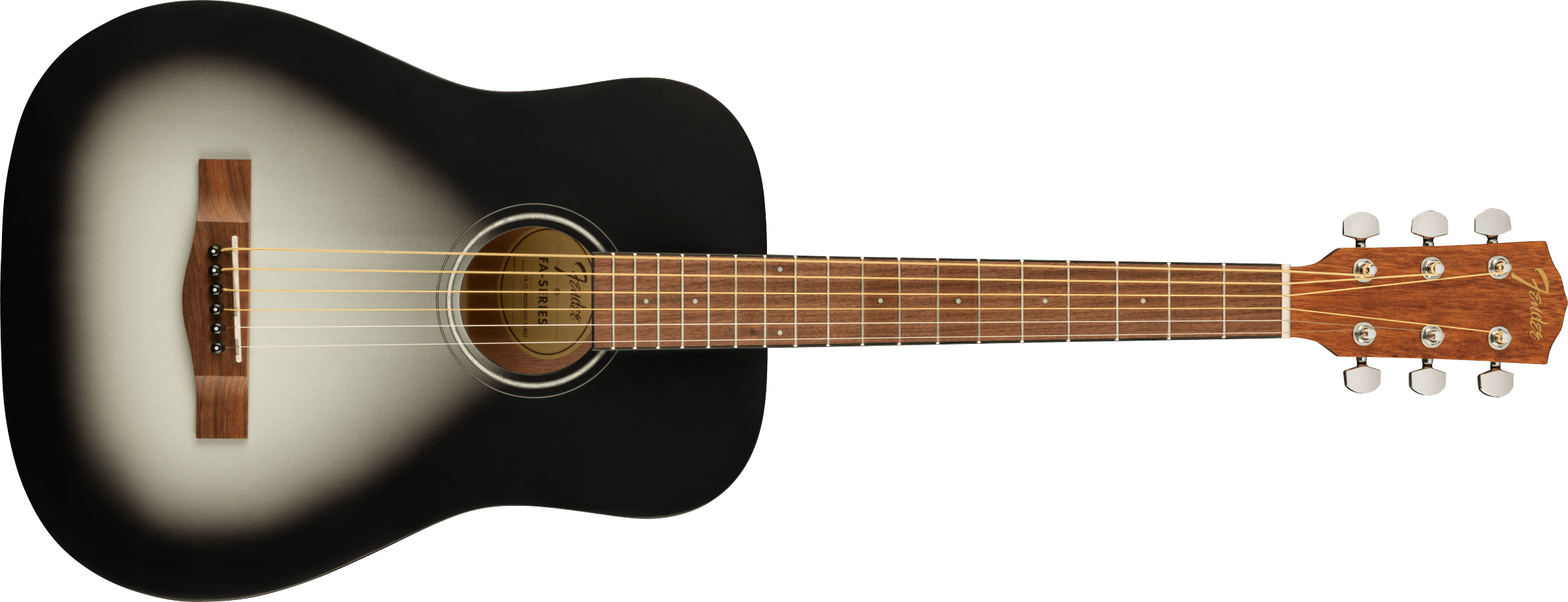 Fender FA-15 3/4 Scale Steel String with Gig Bag, Walnut Fingerboard