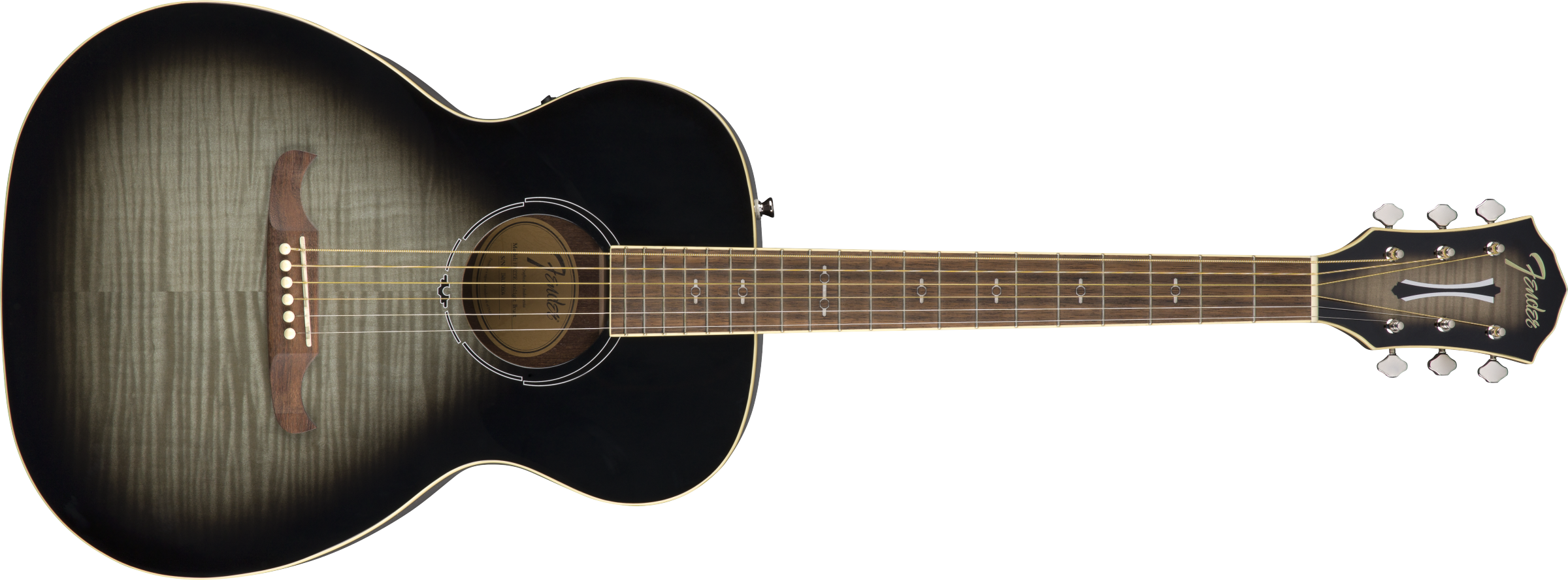 Fender FA-235E Concert Size Acoustic/Electric Guitar, Moonlight Burst