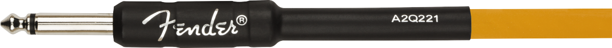 Fender Professional Glow in the Dark Cable, Orange, 18.6"