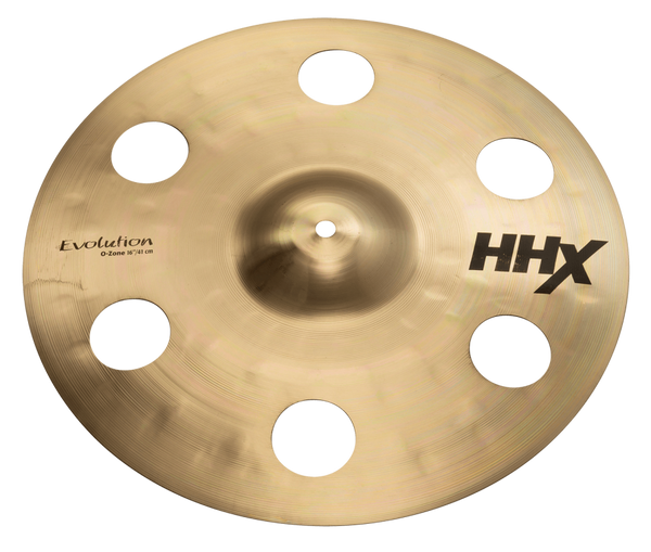 Sabian HHX Evolution O-Zone Series Crash Cymbal, 16"