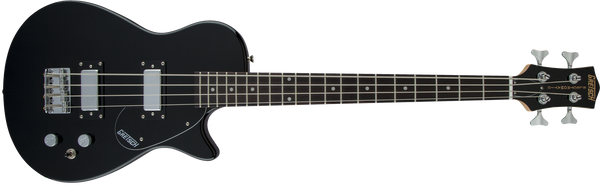 Gretsch G2220 Electromatic Junior Jet Bass II Short-Scale, Black Walnut Fingerboard, Black