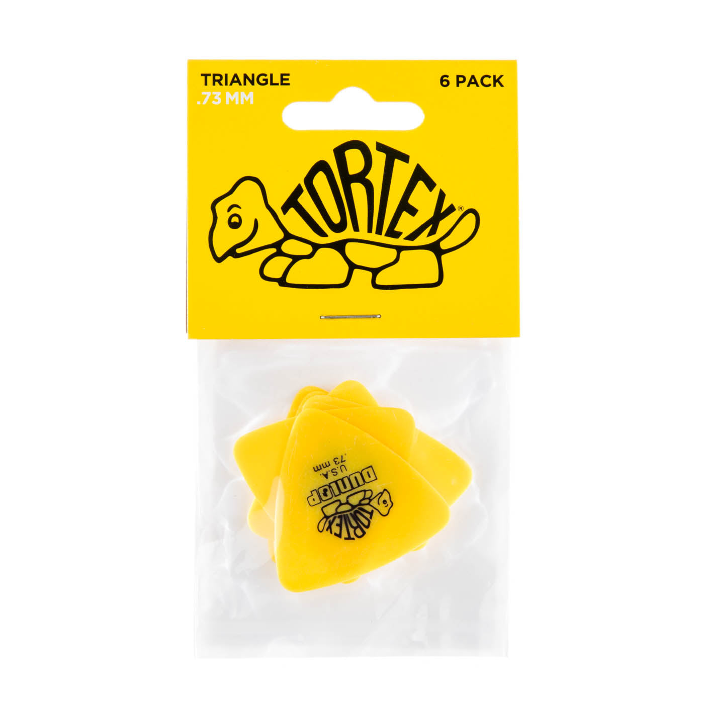 Dunlop Tortex® Triangle Guitar Pick (6/pack)