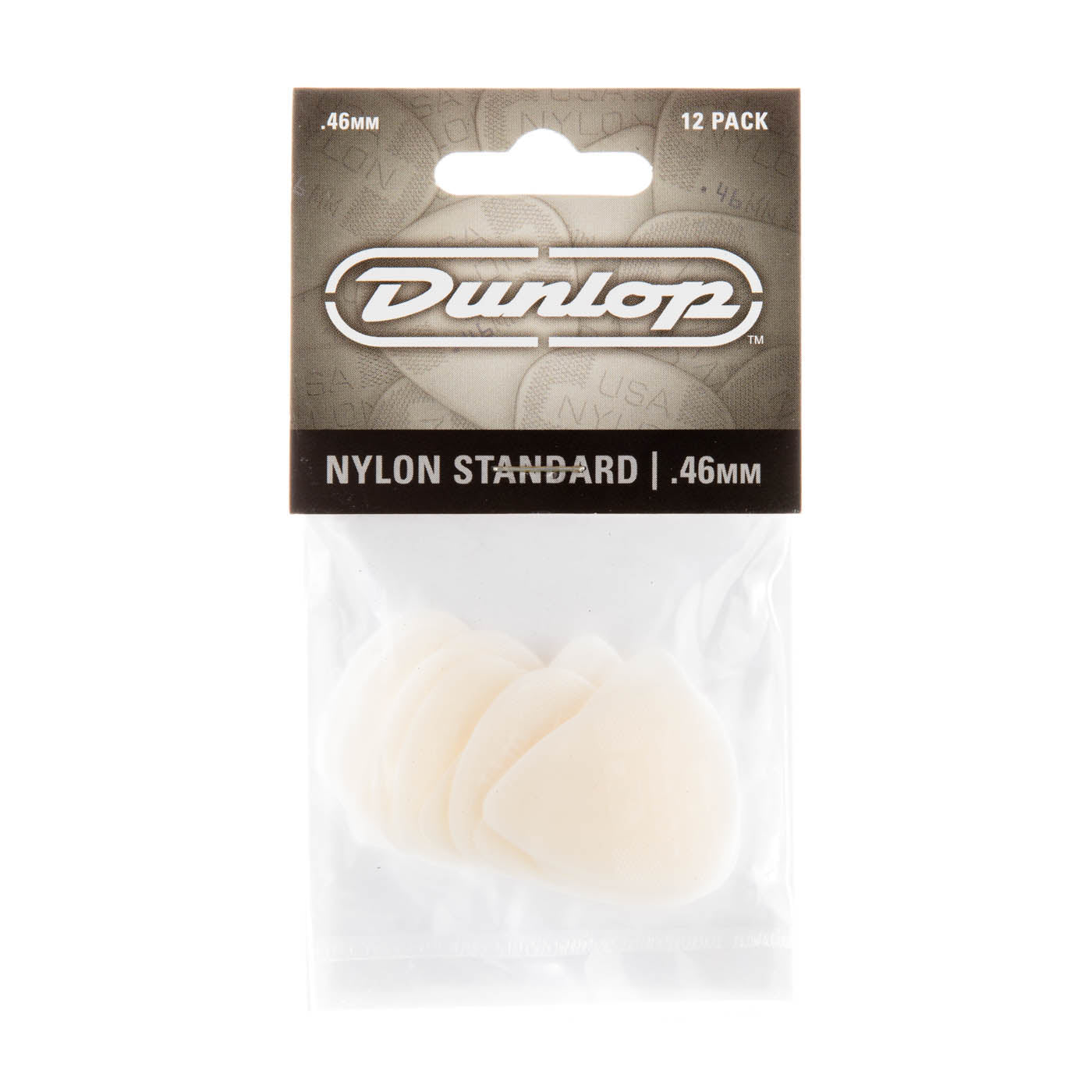 Dunlop Nylon Guitar Pick (12/bag)