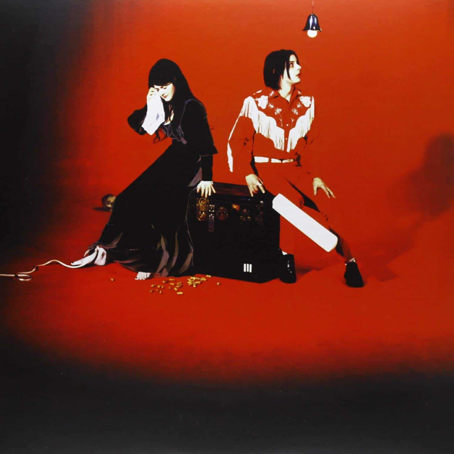 VINYL White Stripes Elephant