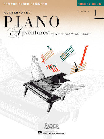 Hal Leonard Faber Piano Adventures® Accelerated Piano Adventures For the Older Beginner - Theory Book 1