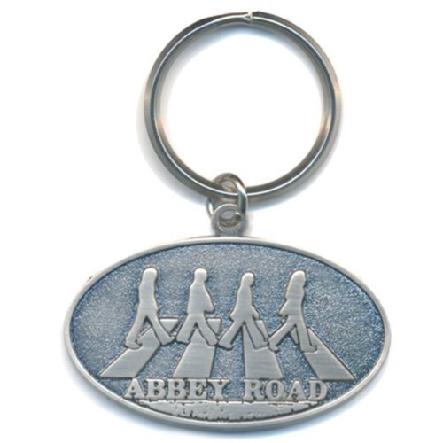 THE BEATLES KEYCHAIN: ABBEY ROAD CROSSING (DIE-CAST RELIEF)