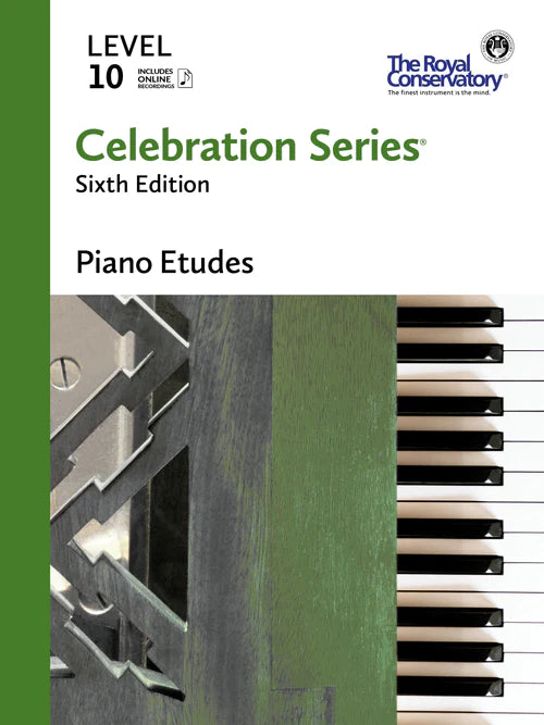 Celebration Series - Piano Etudes Level 10 - Sixth Edition