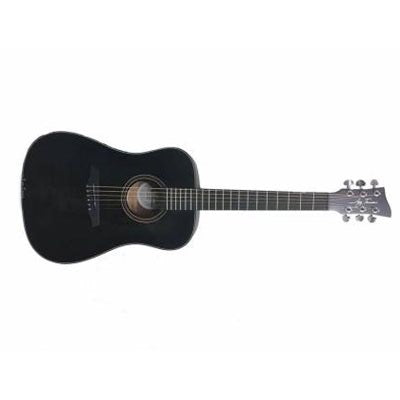 Jay Turser 3/4 sz Dreadnought Acoustic Guitar, Black