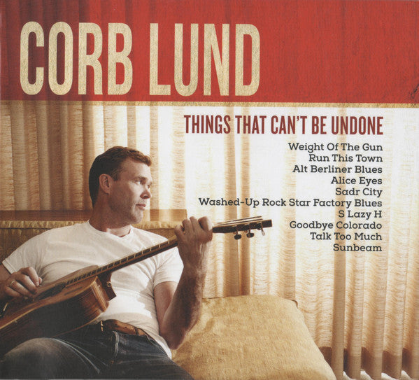VINYL CORB LUND THINGS THAT CAN'T BE UNDONE