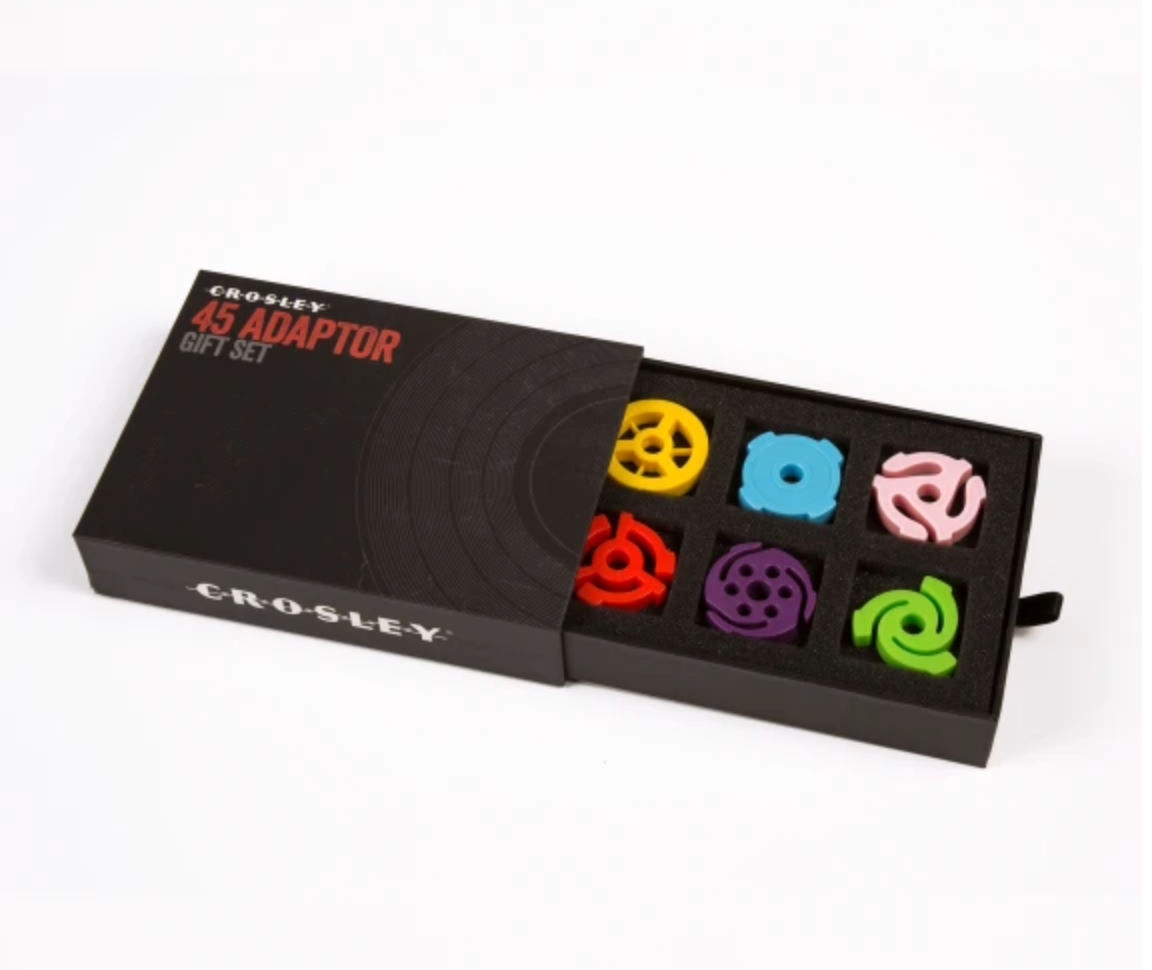 Crosley 45RPM Adapters Gift Set