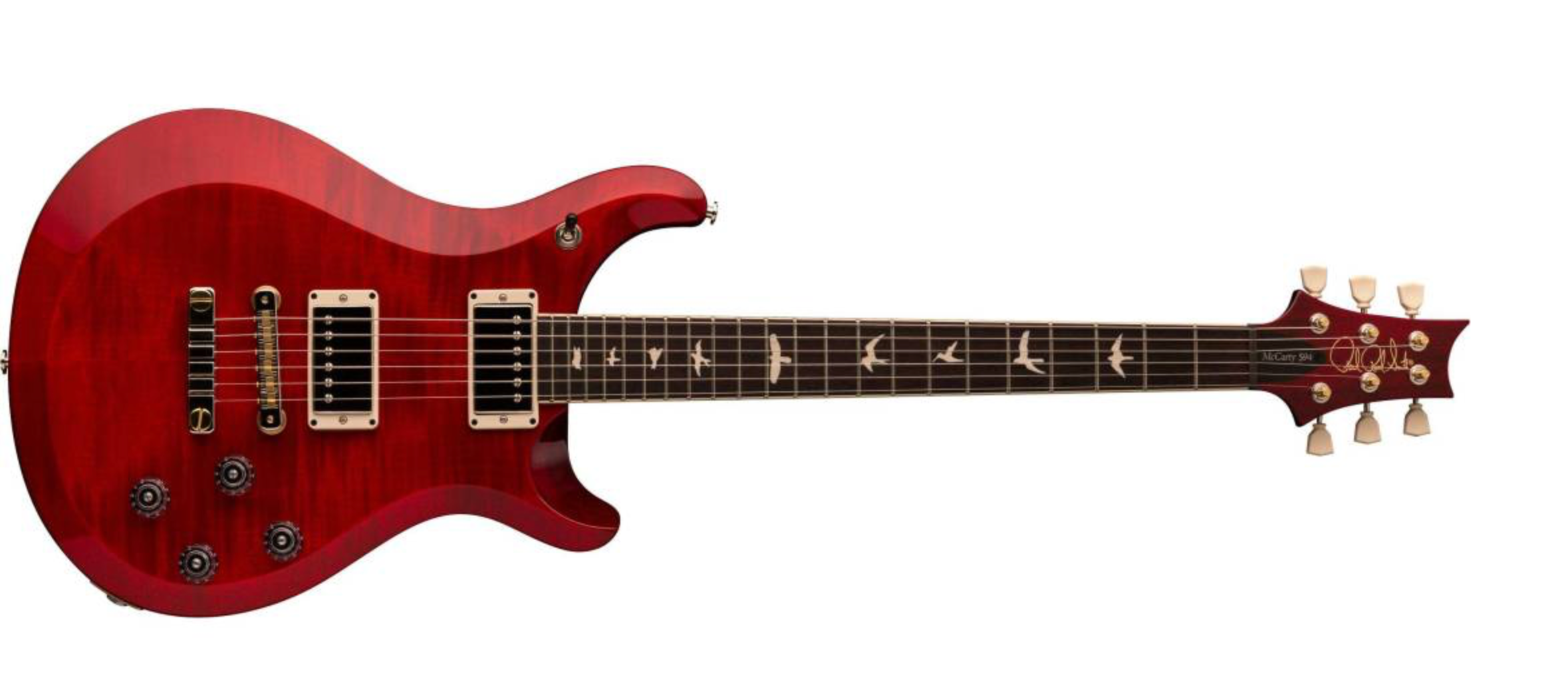 Paul Reed Smith PRS S2 McCarty 594 - Scarlet Red – Faders Music Inc.