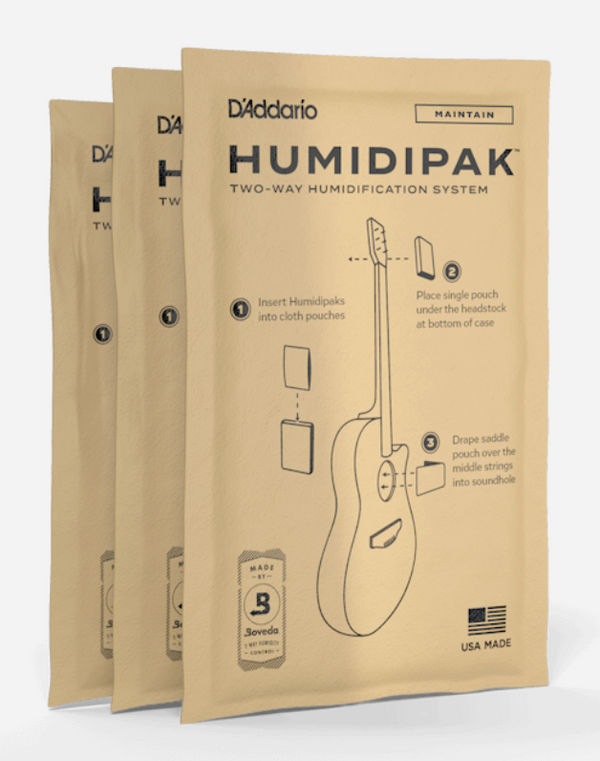 D'Addario Humidipak Maintain Replacement 3-Pack