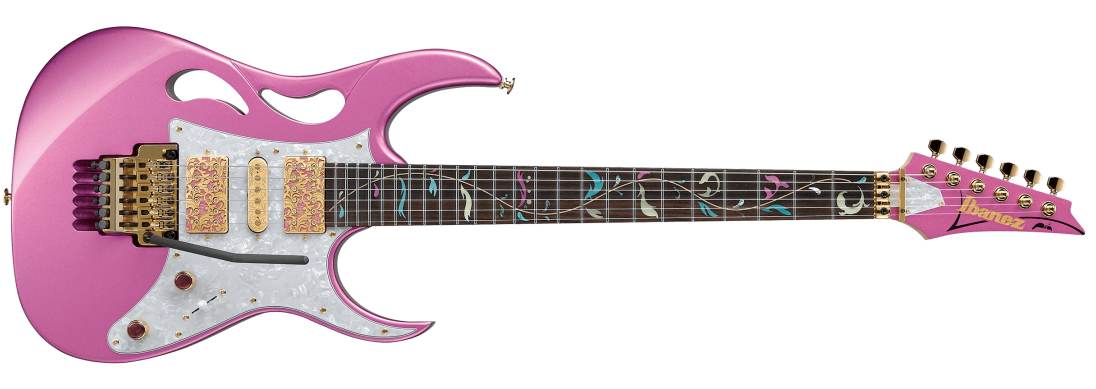 Ibanez Steve Vai PIA Signature Guitar Panther Pink Limited Edition