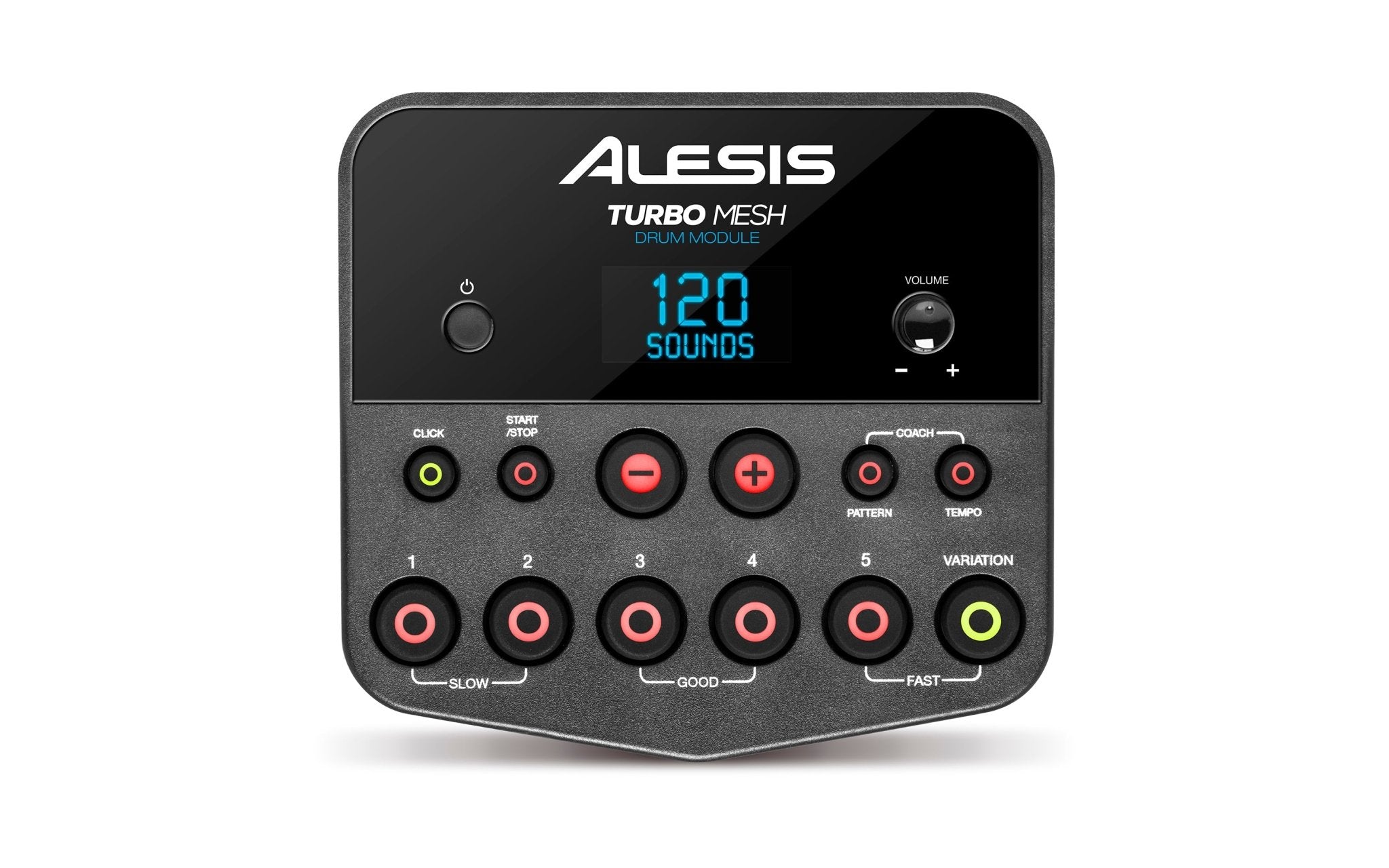 Alesis TURBO Seven - Piece Electronic Drum Kit with Mesh Heads by inMusic