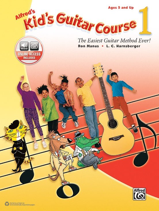 Alfred's Kid's Guitar Course 1 by Alfred Publishing