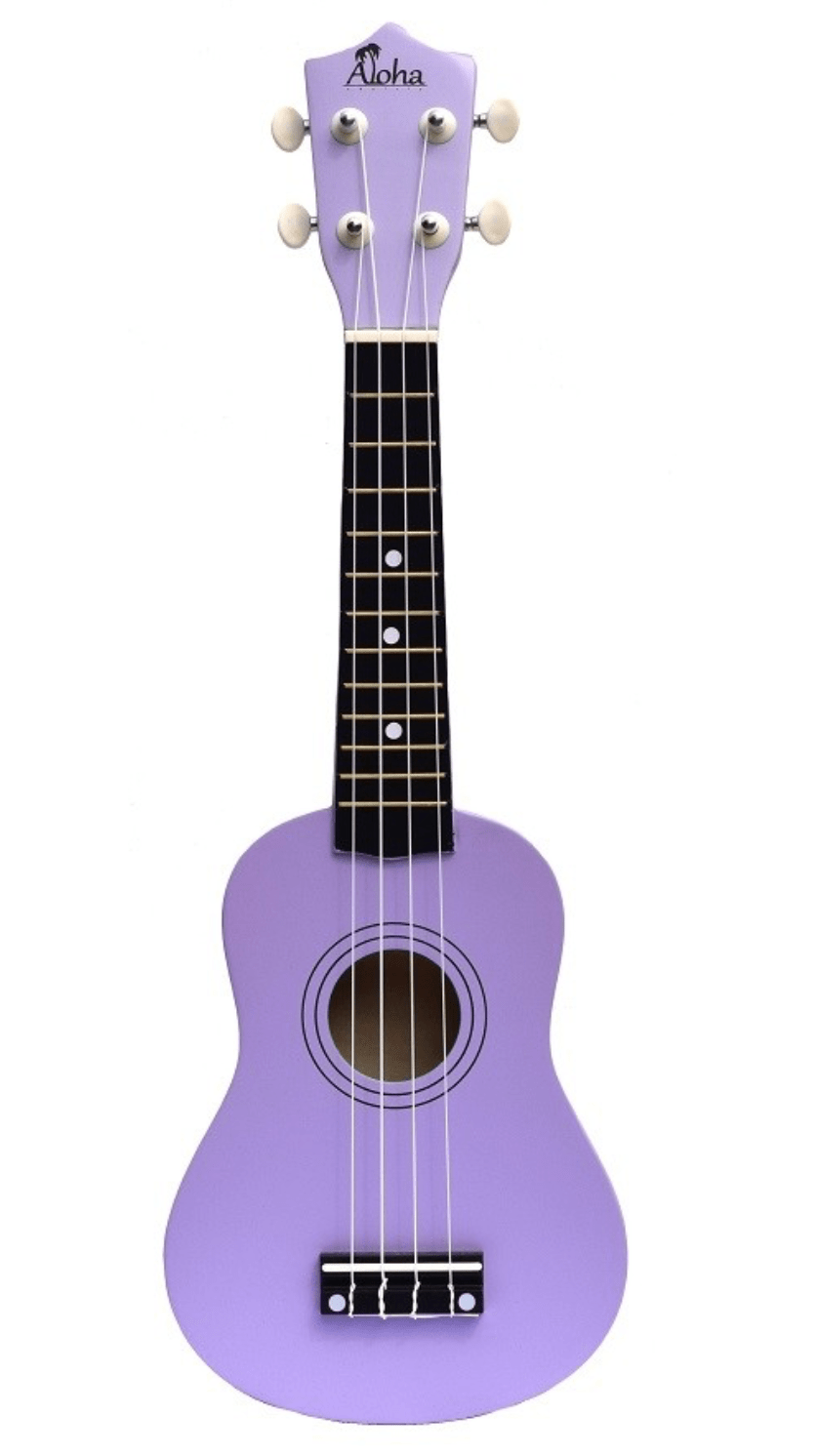 Aloha Colourful Soprano Ukulele by Kana Music