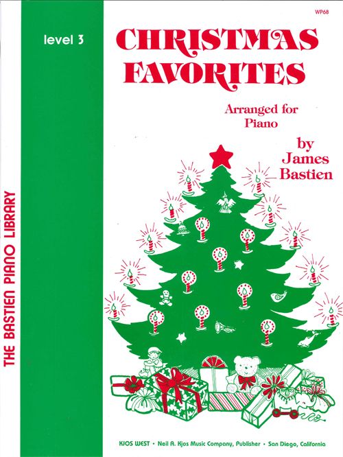 Bastien - Christmas Favorites - Level 3 by Kjos