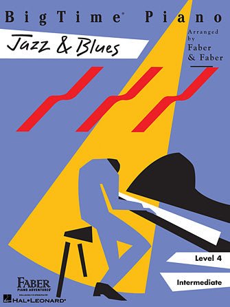 BIGTIME® PIANO JAZZ & BLUES - Level 4 by Hal Leonard