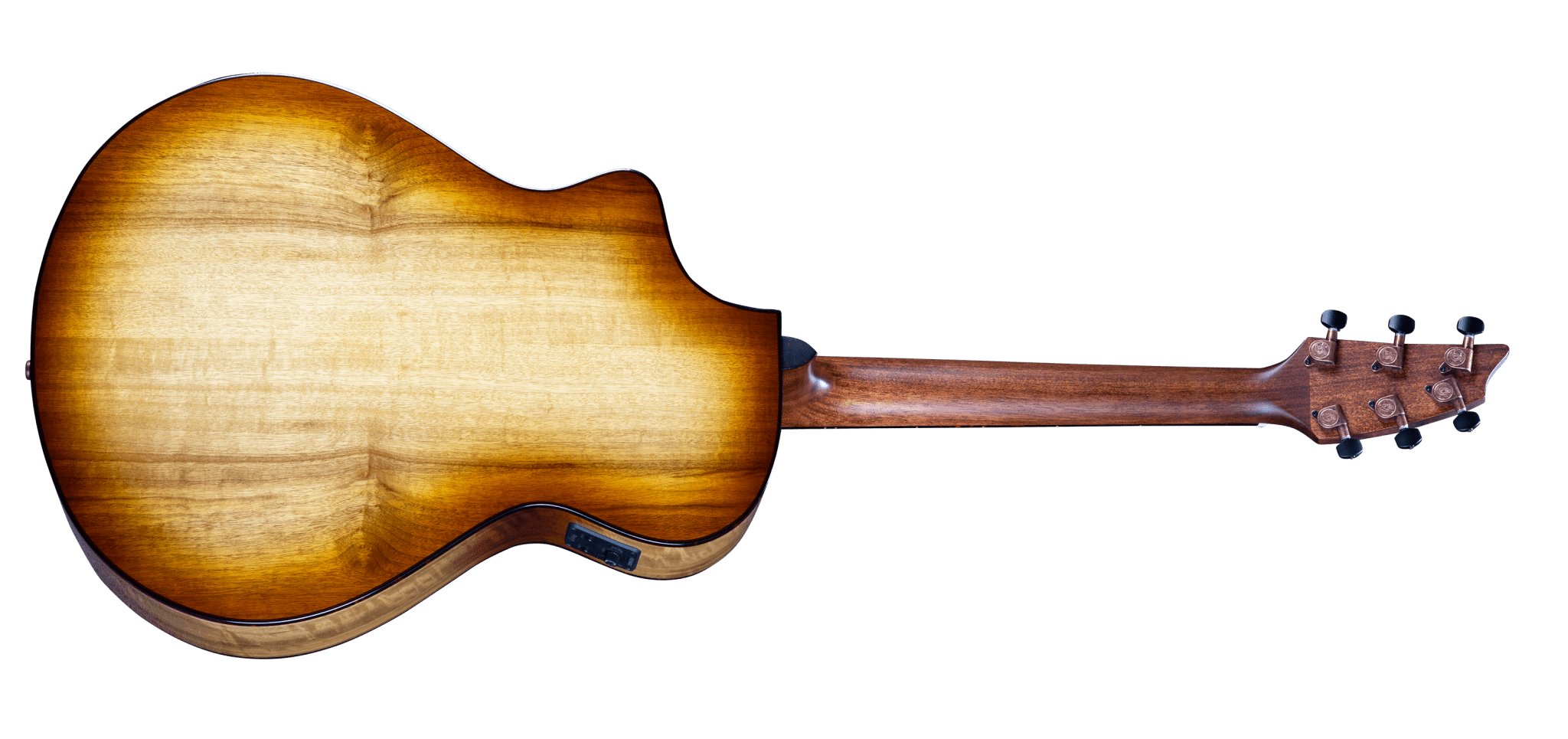 Breedlove Pursuit Exotic S Concert Amber CE Acoustic - Electric Guitar, Myrtlewood - Myrtlewood by Two Old Hippies
