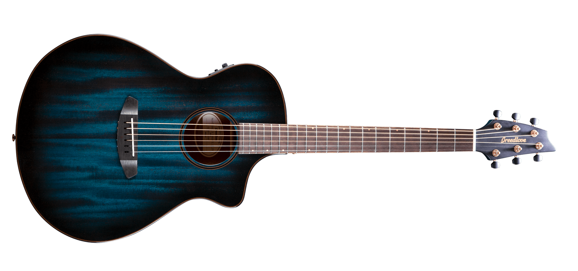Breedlove Rainforest S Concert Papillion CE African Mahogany - African Mahogany by Two Old Hippies