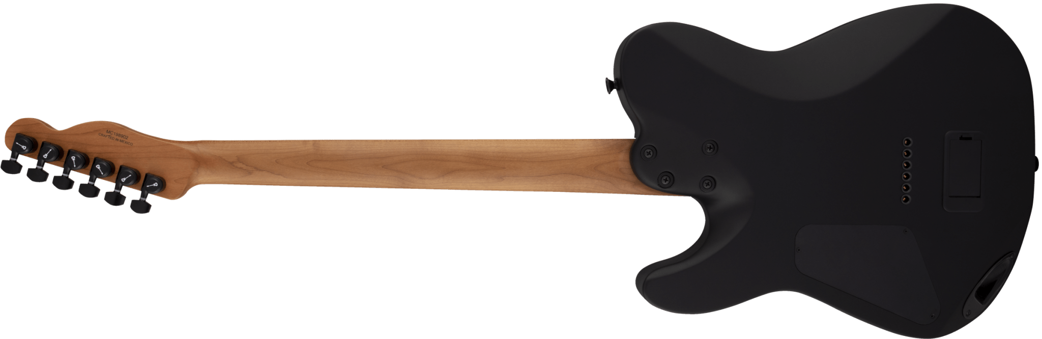 Charvel Pro - Mod So - Cal Style 2 24 HH HT CM, Caramelized Maple Fingerboard, Satin Black by FMIC