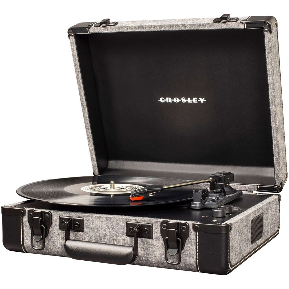Crosley Bluetooth Executive USB Turntable - Smoke by Deer Park Dist.