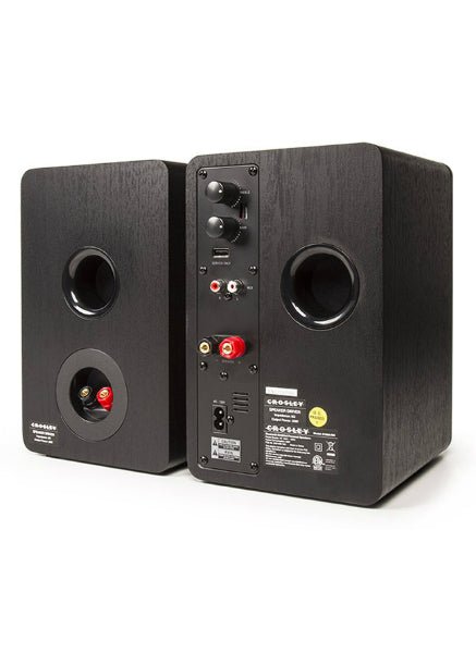 Crosley C - Series Bluetooth Enabled Powered Speakers by Deer Park Dist.