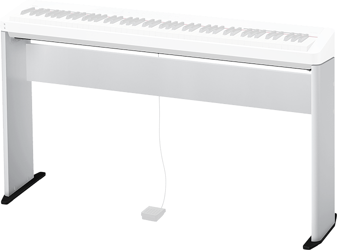 CS68WE - Casio Piano Stand for PXS1000/3000 - White by SFM