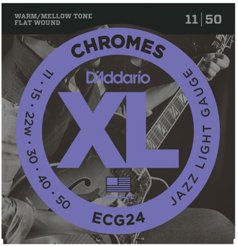 D'Addario Electric Guitar Strings XL Series Chromes by D'Addario Canada