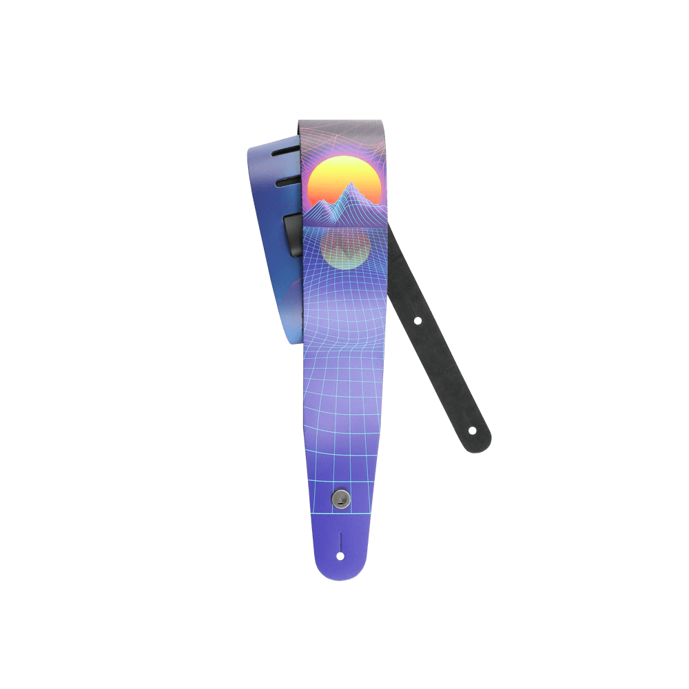 D'addario Outrun 2.5mm Leather Guitar Strap by D'Addario Canada