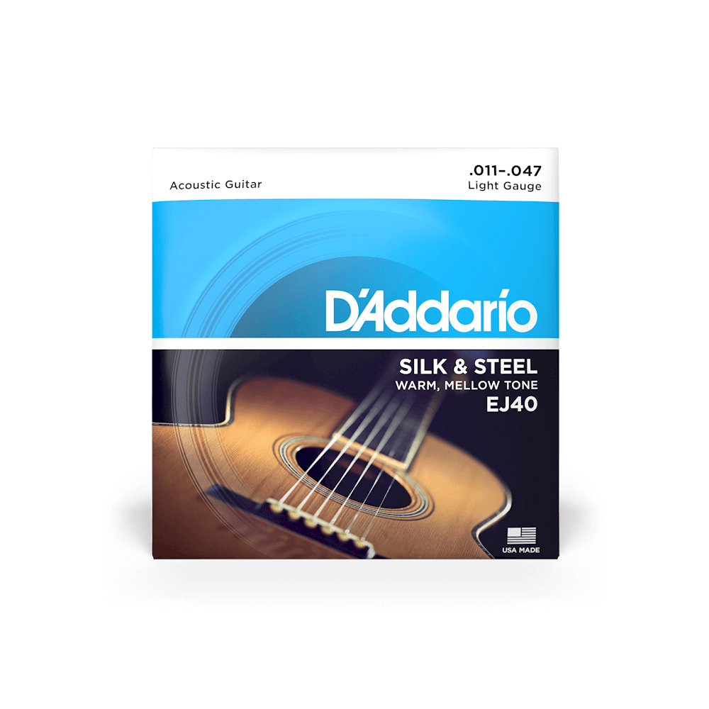 D'Addario Silk & Steel Acoustic Guitar Strings by D'Addario Canada