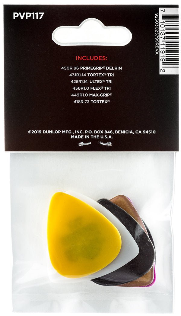 Dunlop Bass Pick Variety Pack by Coast Music