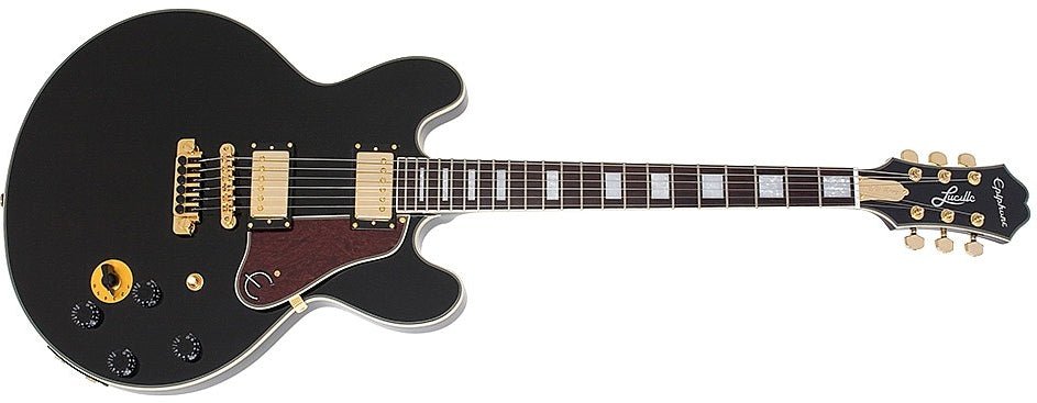 Epiphone BB King Lucille w/Case - Ebony by Yorkville