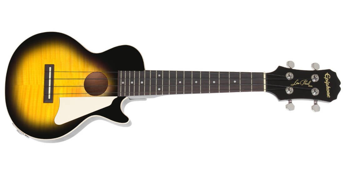Epiphone Les Paul Concert Ukulele - Vintage Sunburst by Yorkville