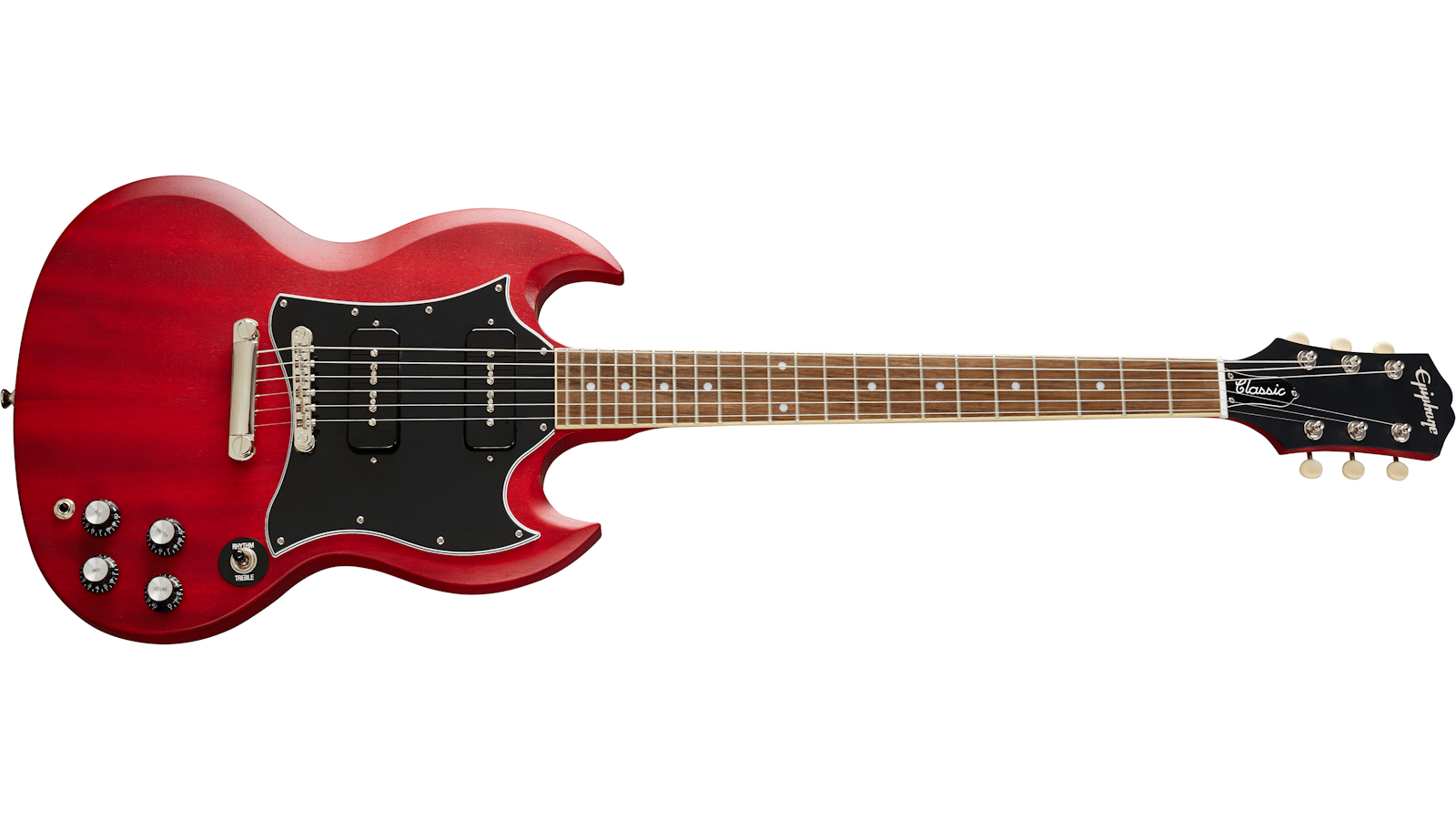 Epiphone SG Classic P90 Worn Cherry by Yorkville