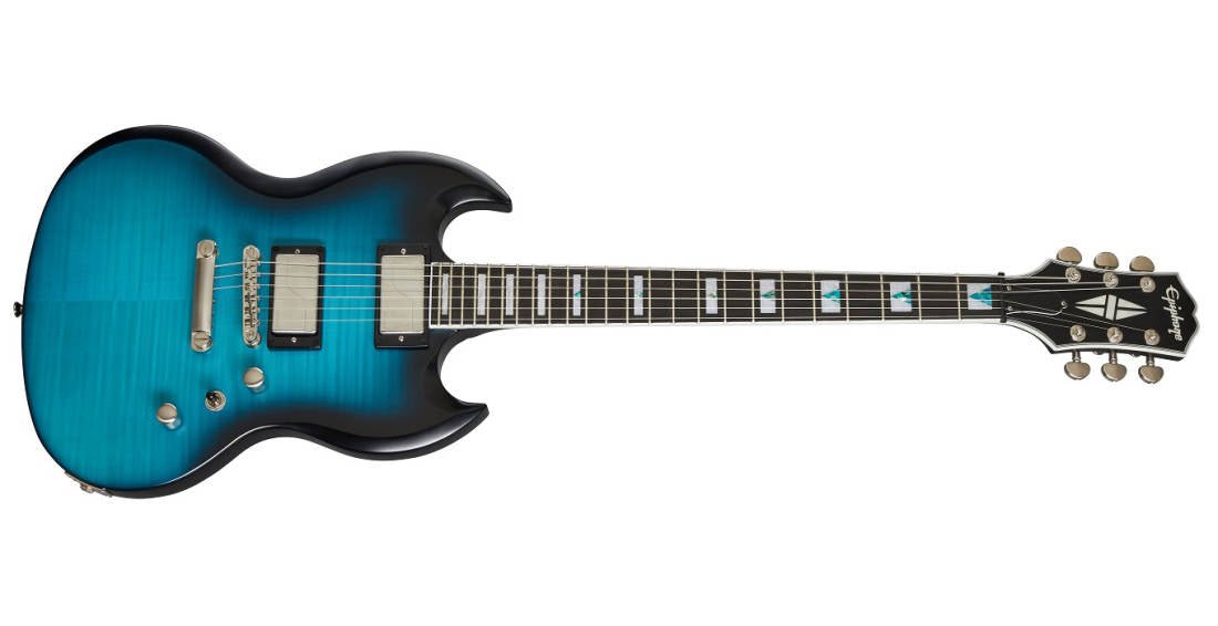 Epiphone SG Prophecy, Blue Tiger Gloss by Yorkville