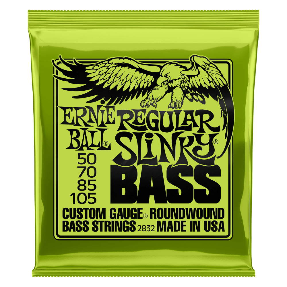 Ernie Ball Slinky Nickel Wound Bass Strings by Yorkville