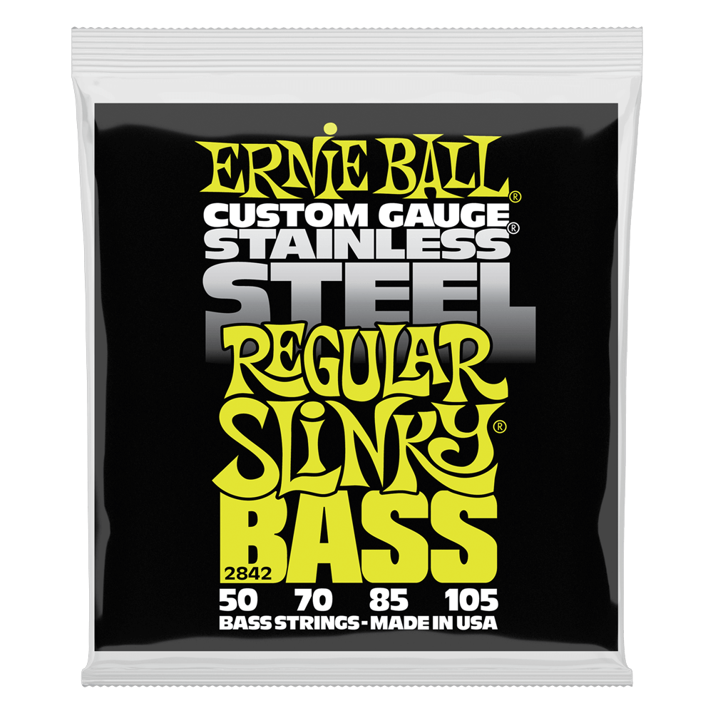 Ernie Ball Slinky Stainless Steel Bass Strings by Yorkville