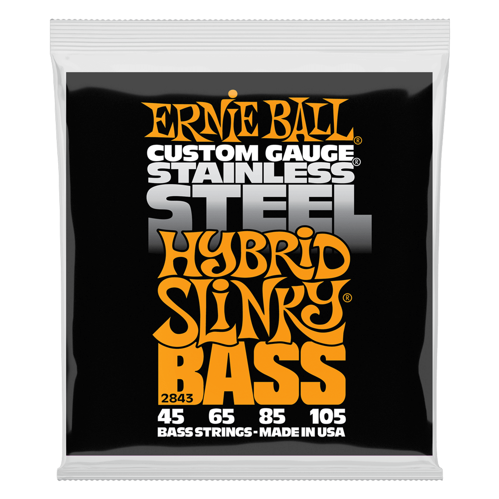 Ernie Ball Slinky Stainless Steel Bass Strings by Yorkville
