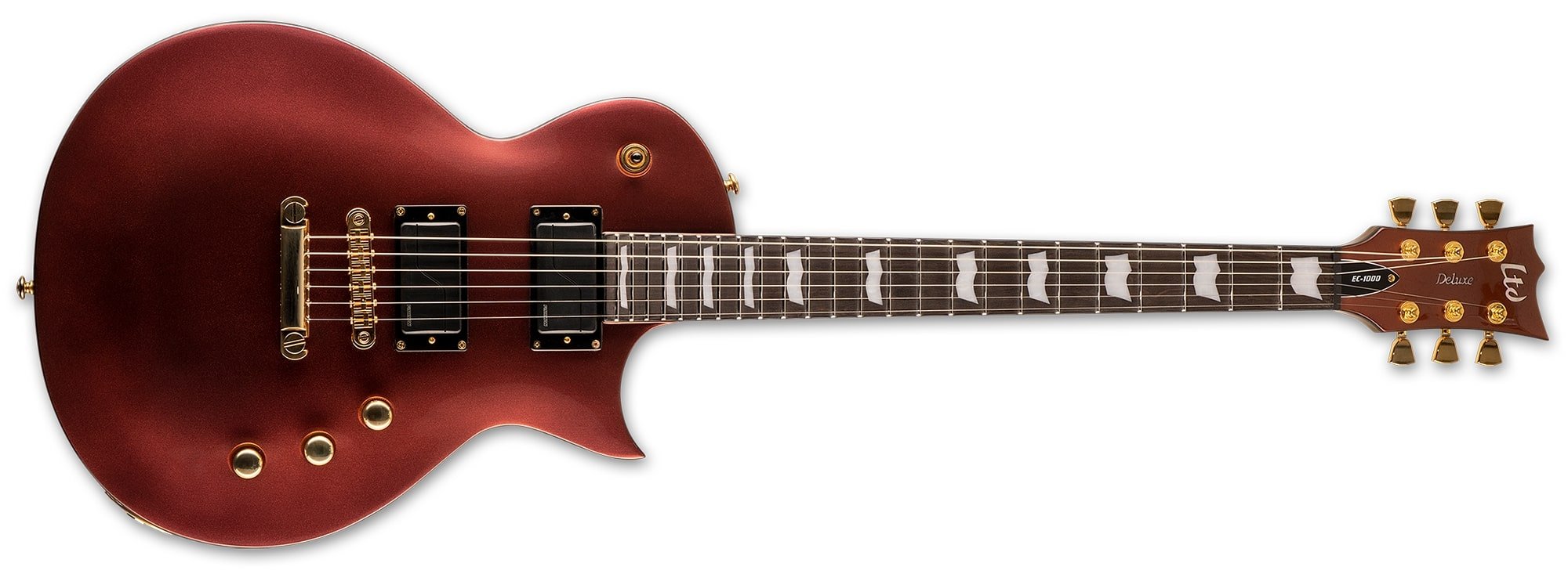 ESP LTD EC - 1000 Electric Guitar, Gold Andromeda by B&J