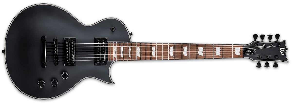 ESP/Ltd EC - 257 Black Satin by B&J