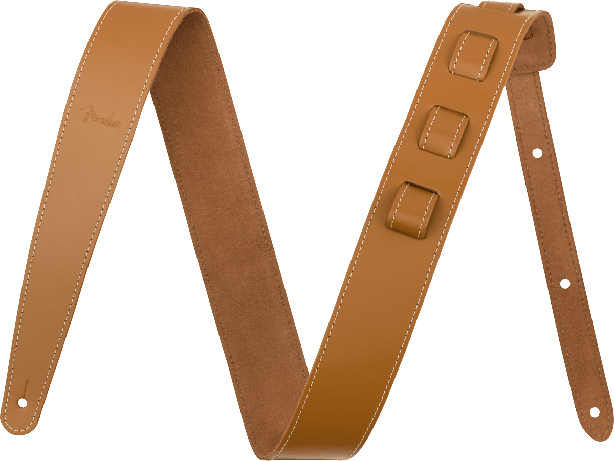 Fender 2" Essentials Economy Leather Strap by FMIC