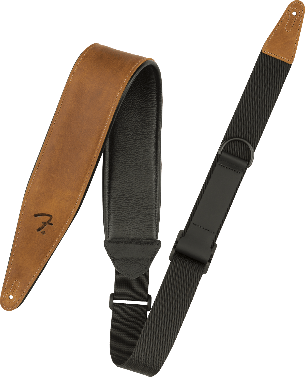 Fender 2.5" RIGHT HEIGHT™ LEATHER STRAP by FMIC