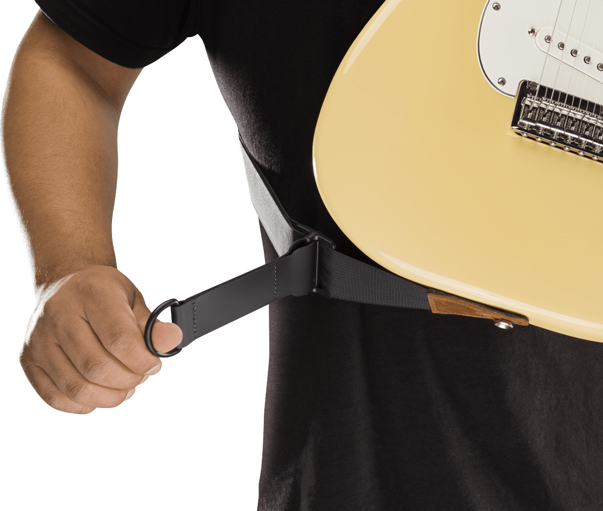 Fender 2.5" RIGHT HEIGHT™ LEATHER STRAP by FMIC