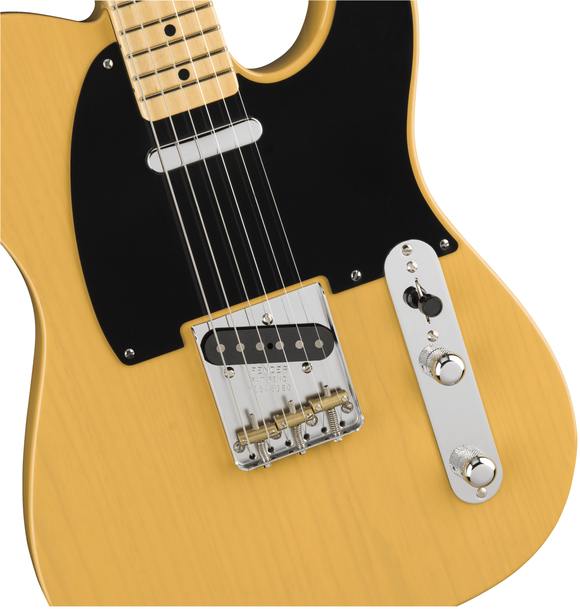Fender American Original '50s Telecaster®, Maple Fingerboard, Butterscotch Blonde by FMIC