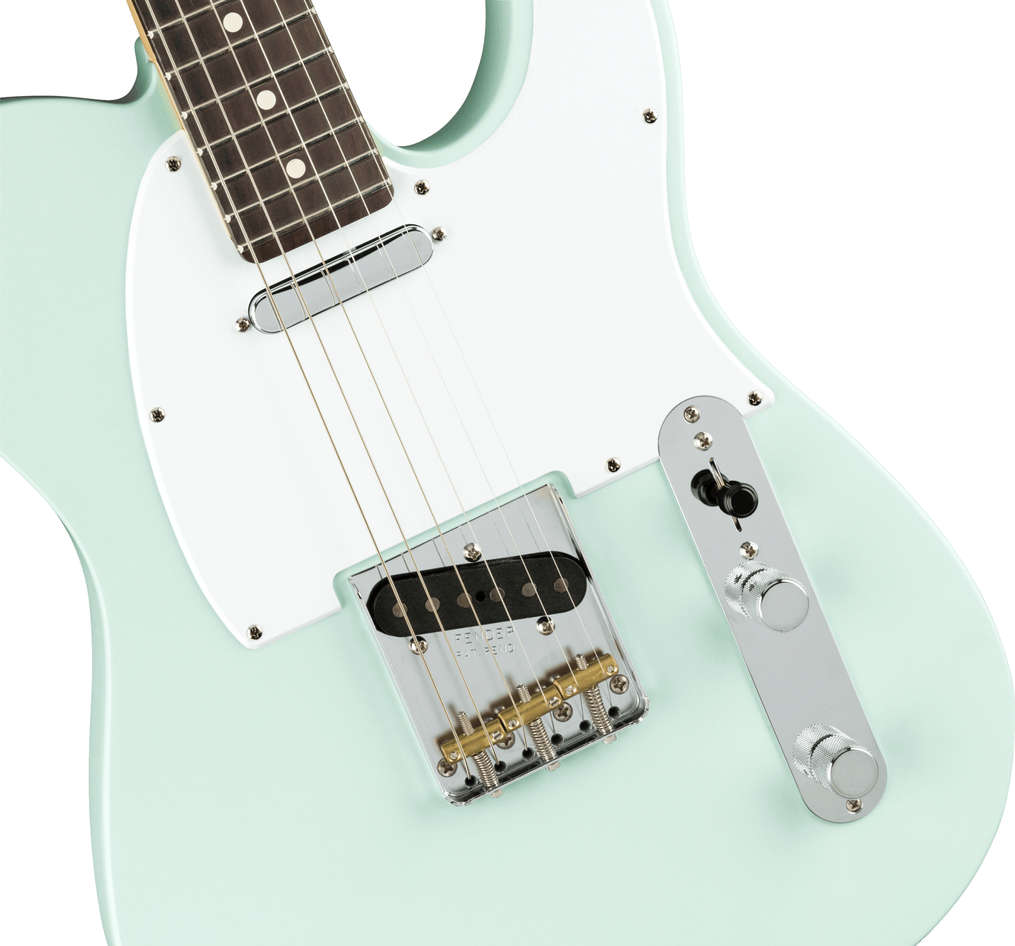Fender American Performer Telecaster, Rosewood Fingerboard, Satin Sonic Blue by FMIC