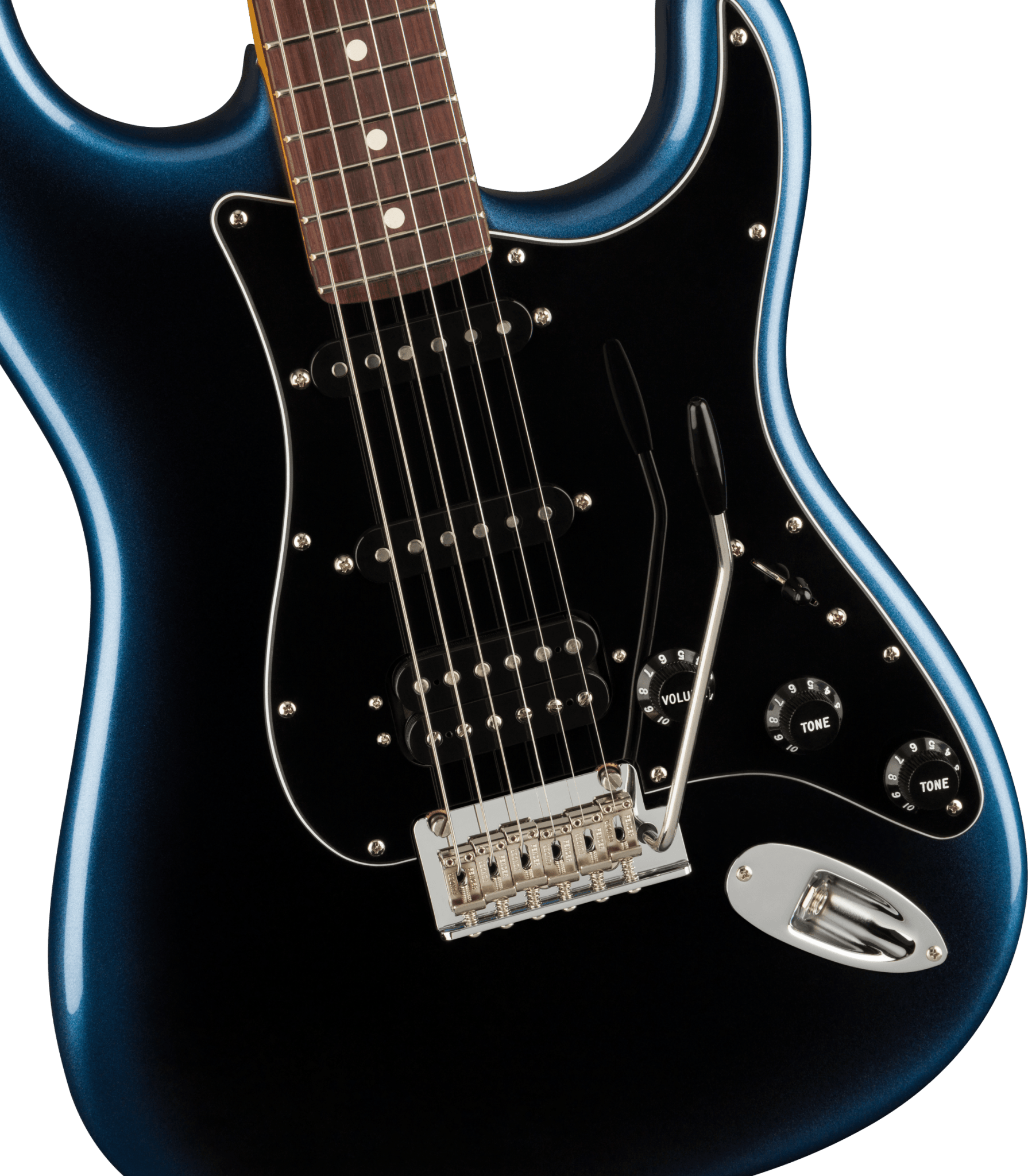 Fender American Professional II Stratocaster® HSS, Rosewood Fingerboard, Dark Night by FMIC
