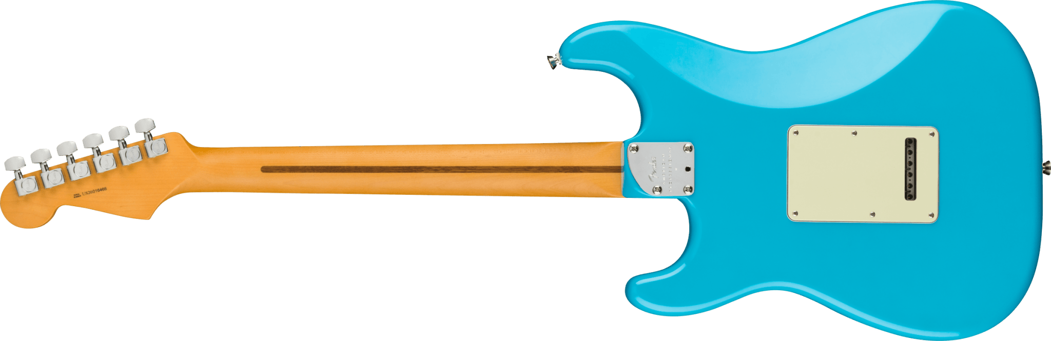Fender American Professional II Stratocaster®, Maple Fingerboard, Miami Blue by FMIC
