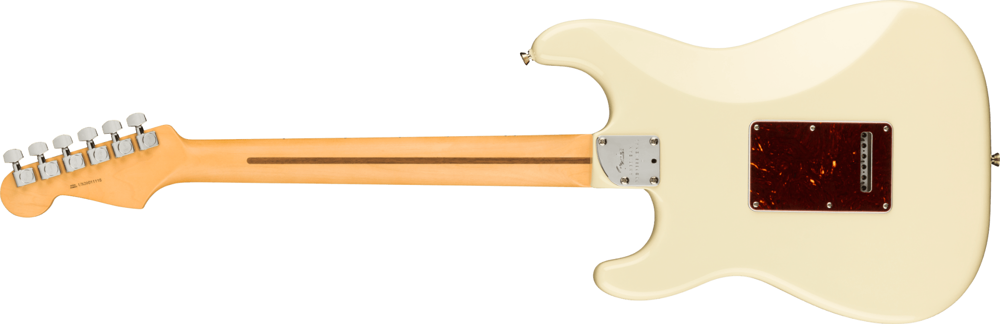 Fender American Professional II Stratocaster®, Maple Fingerboard, Olympic White by FMIC